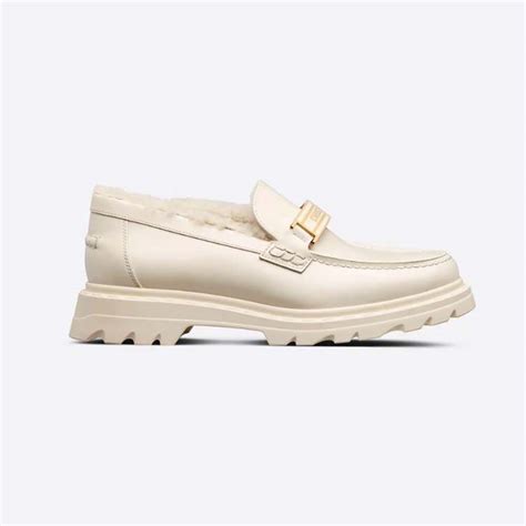 dior code loafer white|Dior Code Loafer White Brushed Calfskin .